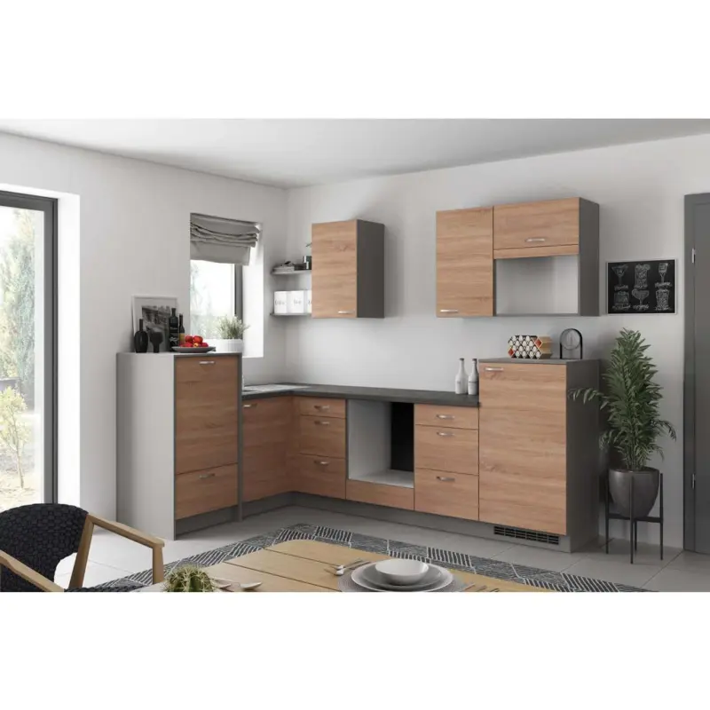 Einbauküche Eckküche Möbelix Plan