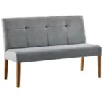 Möbelix Sitzbank Damla Hellgrau/Eiche B: 140 cm