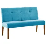 Möbelix Sitzbank Damla Türkis/Eichefarben B: 140 cm