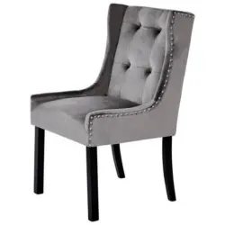 Stuhl Savik Norfolk Anthrazit/schwarz B: 57 Cm