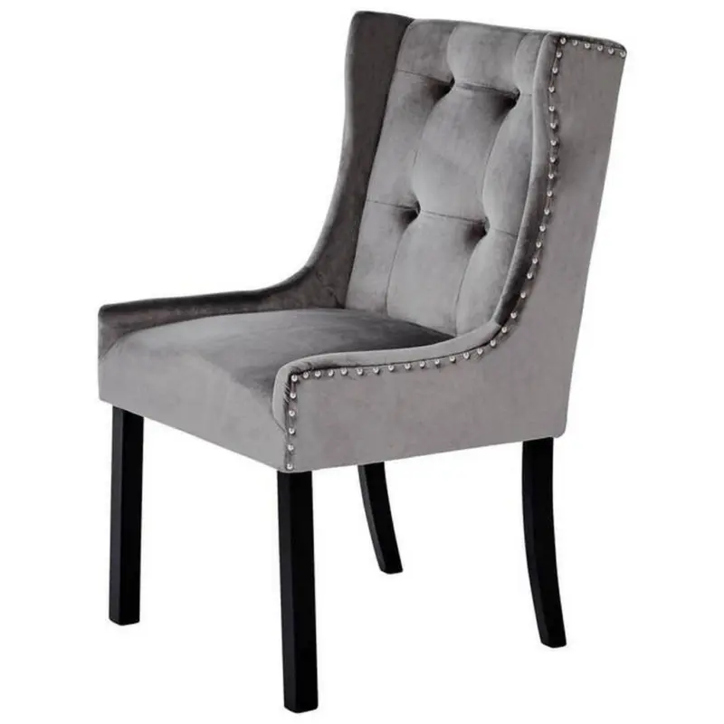 Stuhl Savik Norfolk Anthrazit/schwarz B: 57 Cm