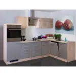 Möbelix Einbauküche Eckküche Möbelix Riva Eiche San Remo S: 280x170 cm