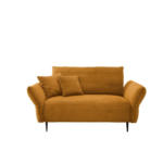 Möbelix 2-Sitzer-Sofa Vanilla Goldfarben