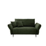 Möbelix 2-Sitzer-Sofa Vanilla Dunkelgrün