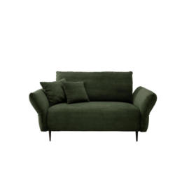 2-Sitzer-Sofa Vanilla Dunkelgrün