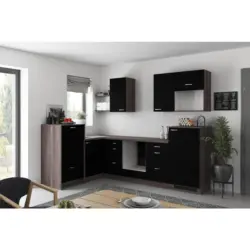 Einbauk&uuml;che Eckk&uuml;che M&ouml;belix Clean