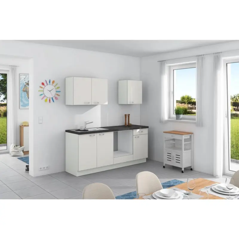 K&uuml;chenzeile Win Ohne Ger&auml;te Ohne Ger&auml;te B: 200 Cm