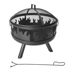 Feuerkorb Feuerstelle Mit Funkenschutz