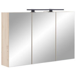 Spiegelschrank Santo Sps 3-Türig BxHxT: 110x742x22 cm