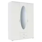 Möbelix Drehtürenschrank Mit Spiegel 127cm Paul 3 Sp