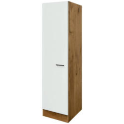 Küchen-Hochschrank Avila B: 50 cm Eichefarben/Magnolie