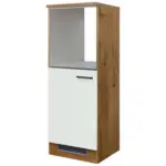 M&ouml;belix Ger&auml;teumbauschrank Avila Eichefarben/Magnolie B: 60 cm