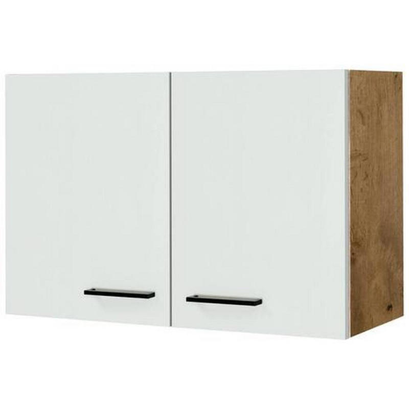 Küchenoberschrank Avila Eichefarben/Magnolie B: 80 cm