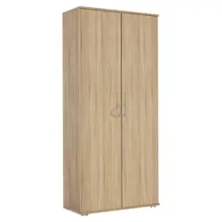 Drehtürenschrank 85cm Twin 2 Alpinweiß Dekor