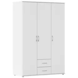 Drehtürenschrank Mit Schubladen 127cm Paul 3