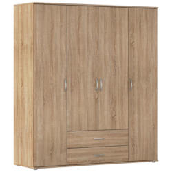 Drehtürenschrank 168cm Paul 4, Eiche Sonoma Dekor