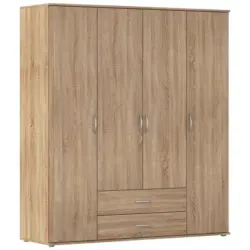 Drehtürenschrank 168cm Paul 4, Eiche Sonoma Dekor