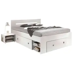 Bettanlage mit Stauraum 140x200 cm Stefan Weiß
