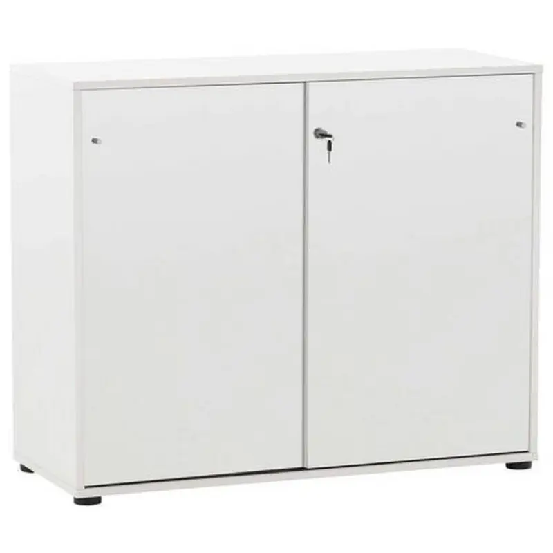 Aktenschrank Holzwerkstoff Weiß B: 100,1 Cm