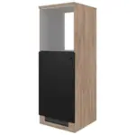 Möbelix Geräteumbauschrank Capri Eiche/Schwarz B: 60 cm