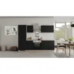 Möbelix Einbauküche Küchenblock Möbelix Capri Eiche/Schwarz B: 270 cm