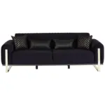 Möbelix 3-sitzer-sofa Mit Schlaffunktion Bono Schwarz
