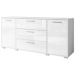 Möbelix Sideboard 150cm Bogota Weiß