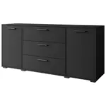 Möbelix Sideboard Bogota Xl Schwarz
