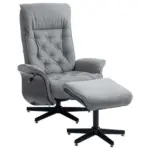 Möbelix Relaxsessel Mit Hocker Rom Anthrazit