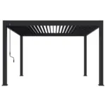 Möbelix Pergola Deluxe Plus 400x400cm Wetterfest, Gartenpavillon