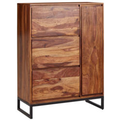 Sideboard Sheesham Sheeshamfarben B: 88 Cm