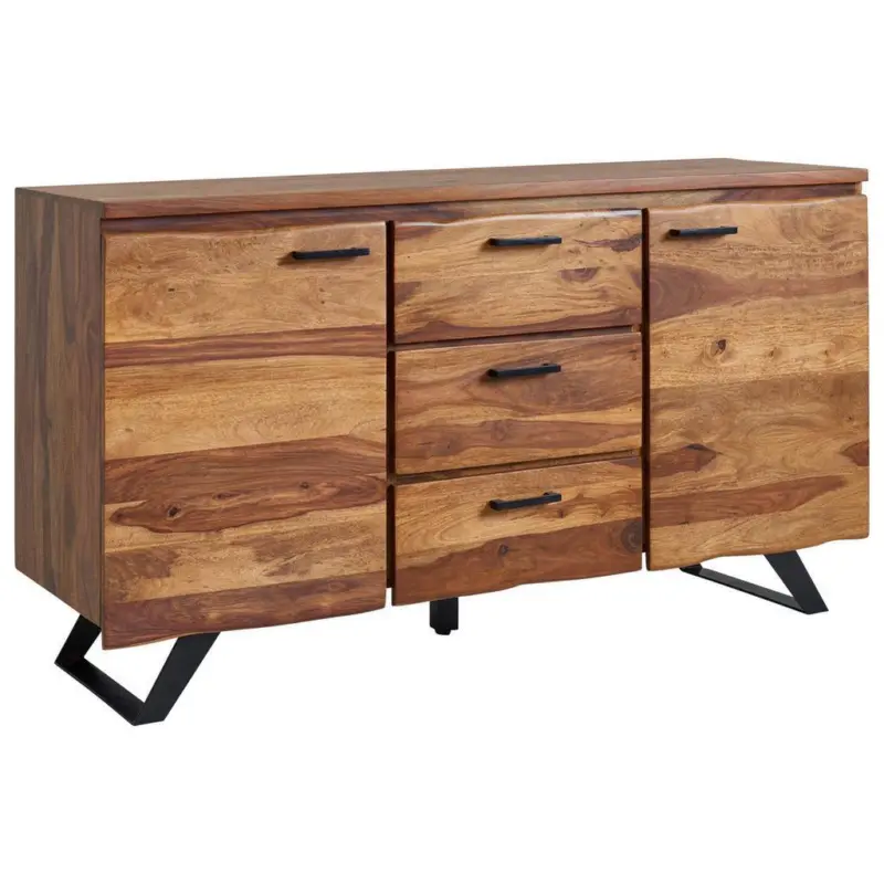 Sideboard 145 Cm Sheesham, Sheeshamfarben