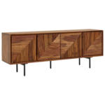 Möbelix Sideboard Sheesham Sheeshamfarben B: 140 Cm