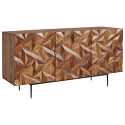 Sideboard Sheesham Sheeshamfarben B: 144 Cm