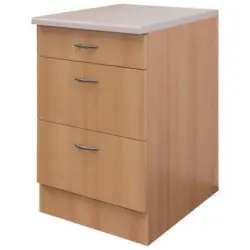 Schubkastenunterschrank Nano Buchefarben B: 60 cm