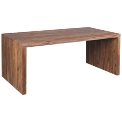 Schreibtisch B 90cm H 76cm Sheesham Sheeshamfarben