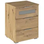 Möbelix Nachtkästchen Mars 3l-Gr