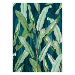 Fototapete 200/280 cm Bl&auml;tter