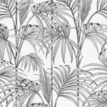 M&ouml;belix Vliestapete 52/1000 cm Bl&auml;tter