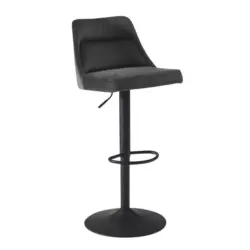 Barhocker Grau, B: 45 cm