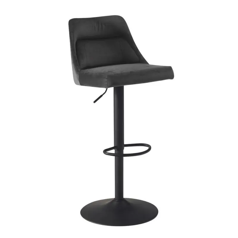Barhocker Grau, B: 45 cm