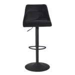 M&ouml;belix Barhocker Schwarz, B: 45 Cm