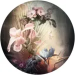 Möbelix Fototapete 125 cm Floral