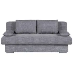 Schlafsofa Bora Grau Inkl. Bettkasten