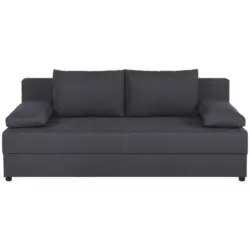 Schlafsofa Mega Grau inkl. Bettkasten