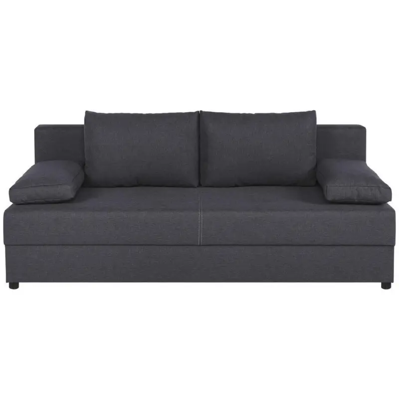 Schlafsofa Mega Grau inkl. Bettkasten
