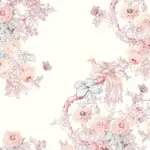 M&ouml;belix Fototapete 280/300 cm Vogel