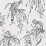 Möbelix Vliestapete 52/1000 cm Affe