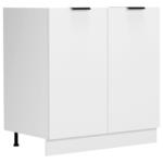 Möbelix Spülenunterschrank Fasola Weiß B: 80 Cm