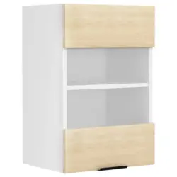 Küchenoberschrank Fasola Honigeiche/Weiß B: 40 cm